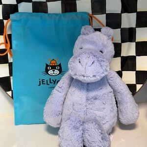 Jellycat Lavender Hippo Plush Toy